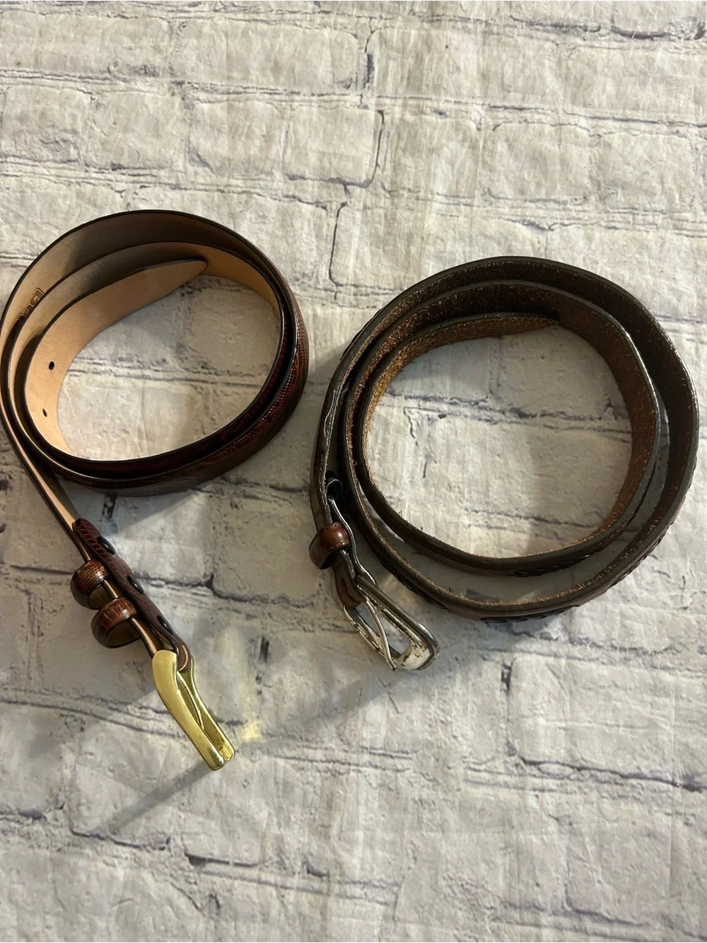 BRIGHTON & BELTS CO brighton brown